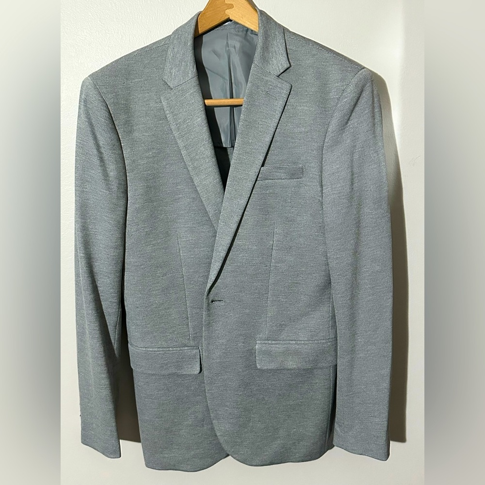 H&M Gray Polyester Sportcoat
